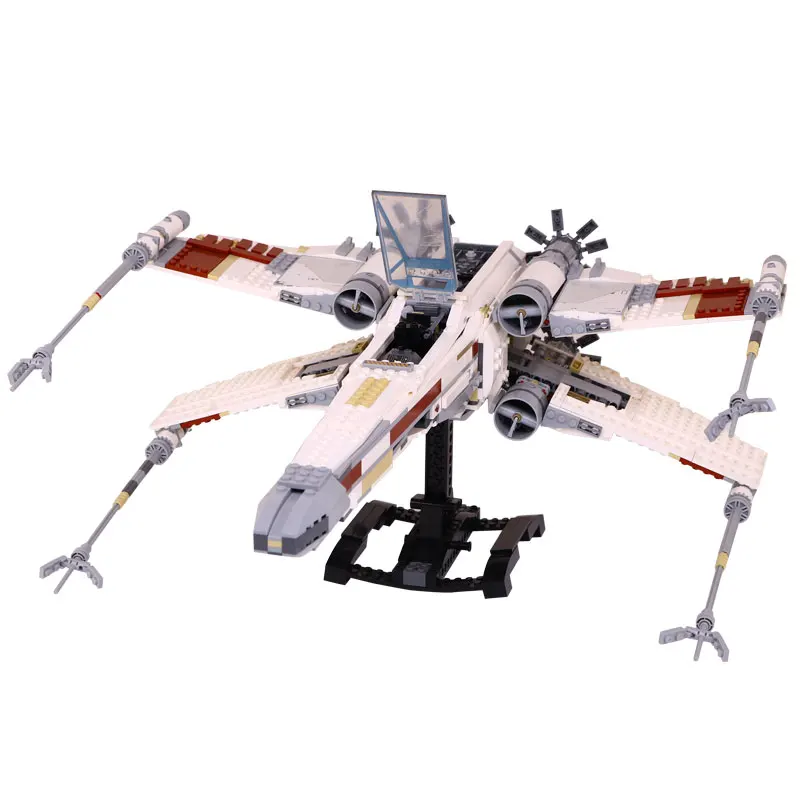 

1616Pcs Startwars The 05039 Red Five X-wing Star fighter Building Blocks Bricks DIY toys LegoINGlys 10240