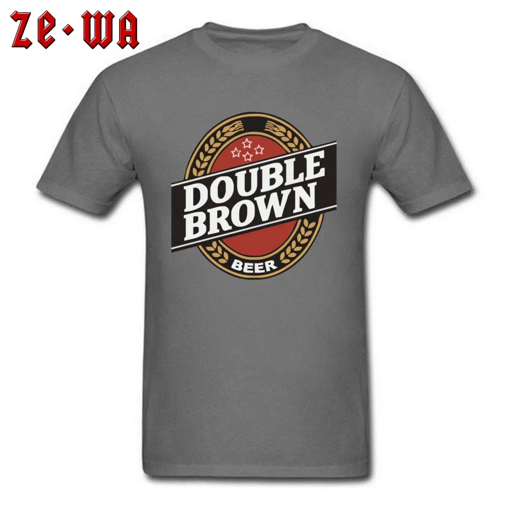 Double Brown T-shirt 2019 Newest Men's 