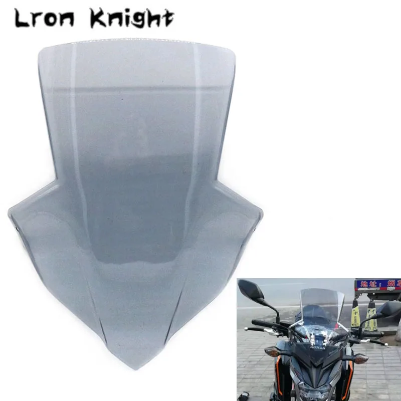 

For HONDA CB650F CB 650F CB650FA 2014 2015 2016 2017 Motorcycle Racing Flyscreen Windshield Windscreen Wind Shield Protector
