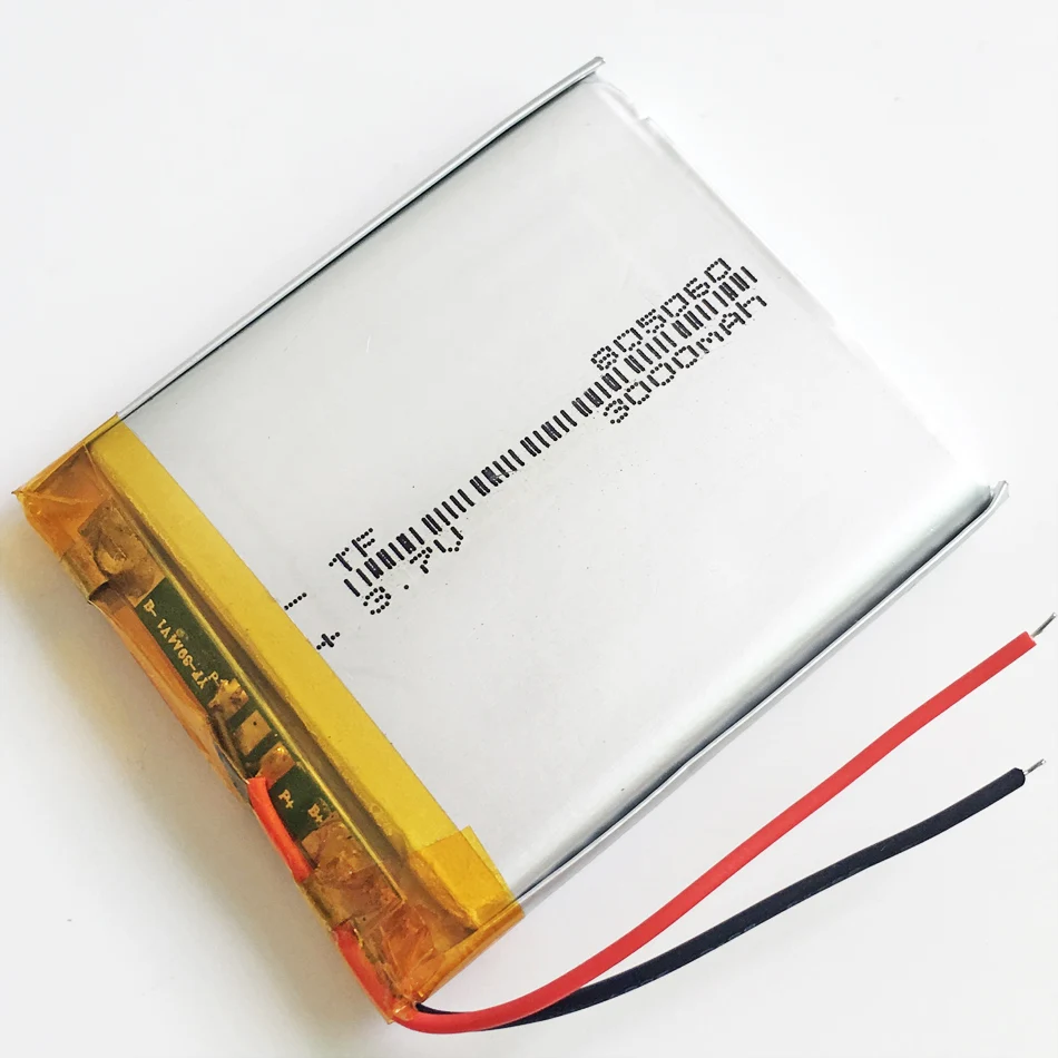 3,7 V 3000mAh 805060 литий-полимерная аккумуляторная батарея для gps psp DVD электронная книга планшетный ПК Внешний аккумулятор динамик камера PAD