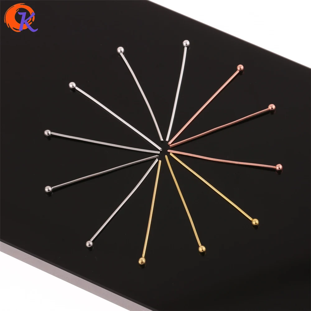 

Cordial Design 100Pcs 25mm 30mm 40mm 50mm Jewelry Accessories/diy/Copper Material/Ball Pins & Needle/Hand Made/Earring Findings