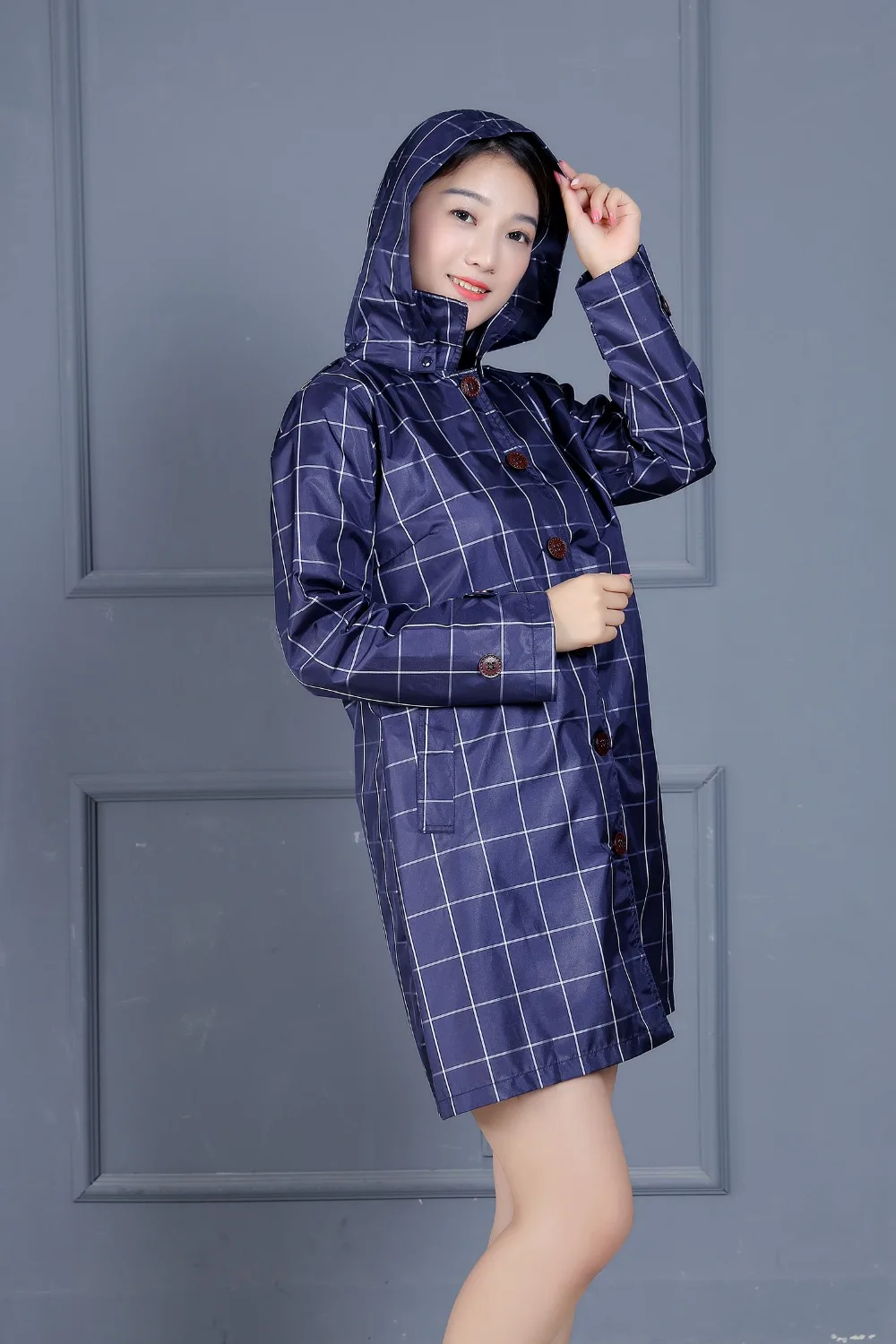 

Long Thin Raincoat Women Waterproof hood Light Rain Coat Ponchos Jackets cloak Female capa de chuva Chubasqueros Mujer