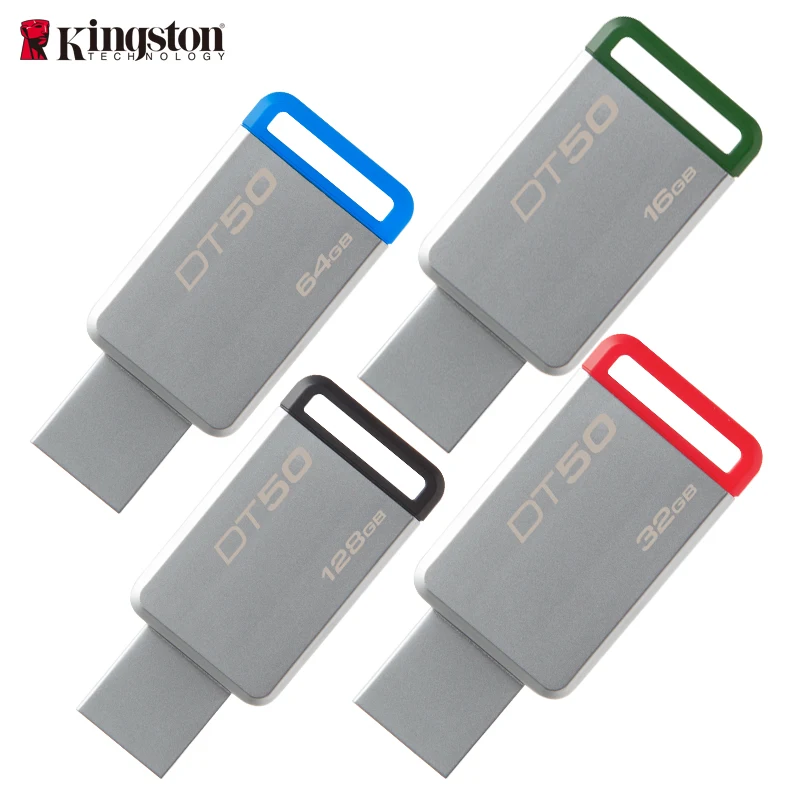 KINGSTON Pendrive 64 Гб USB 3 1 высокоскоростной 16 ГБ флеш накопитель 128 32 реальная емкость