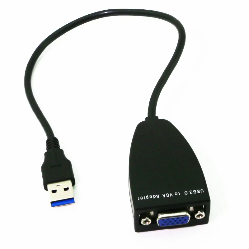 USB3.0 to VGA Video Graphic Card Display External Cable Adapter F