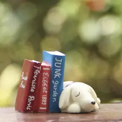 1 шт. Симпатичные 6*4 см собака книга смолы игрушки куклы игры Mantel детские игрушки для Для детей Подарки действие и Игрушечные лошадки цифры