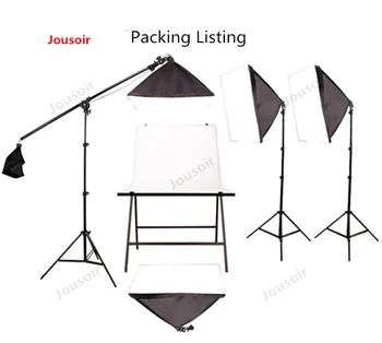 

Studio set photographic equipment still shooting table photographic lamp set shooting softbox photo lamp CD50 T03