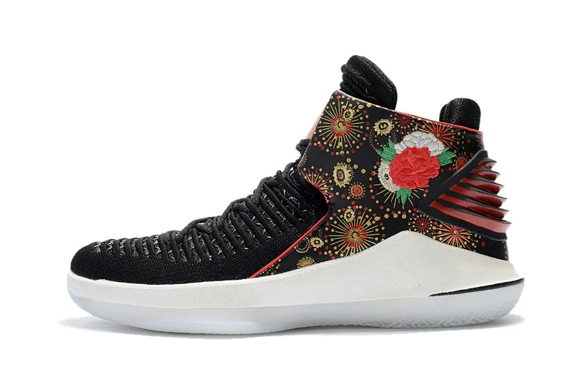 2019 оригинальные Jordan XXXII CNY AJ32 Мужская баскетбольная обувь Rosso Corsa Crack flights speed для