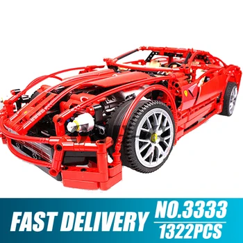 

Building blocks 3333 1322pcs Compatible lepining technic 8145 Bricks 1:10 F1 Racing figures Educational toys for children
