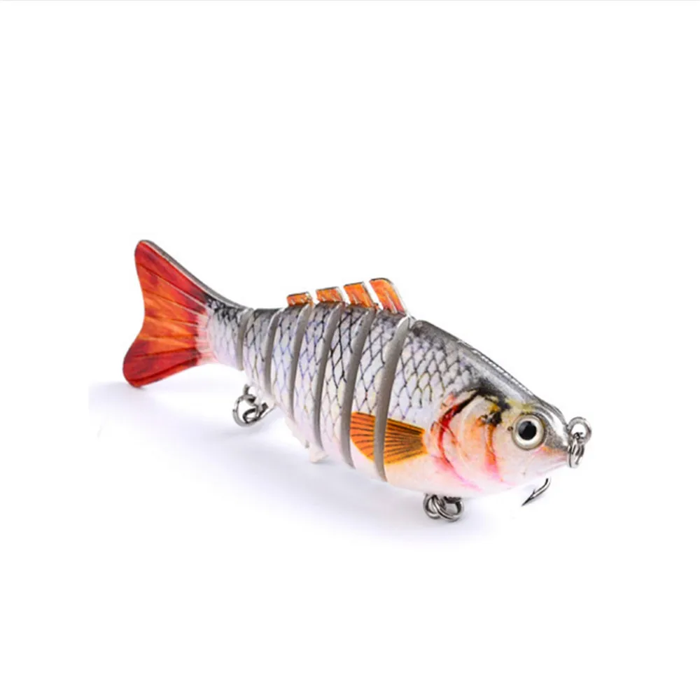 

1pcs 10cm 15.2g Multi Jointed Sections 7 Segments Fishing Lure Minnow Hard Bait Swimbait Wobblers Artificial Pesca