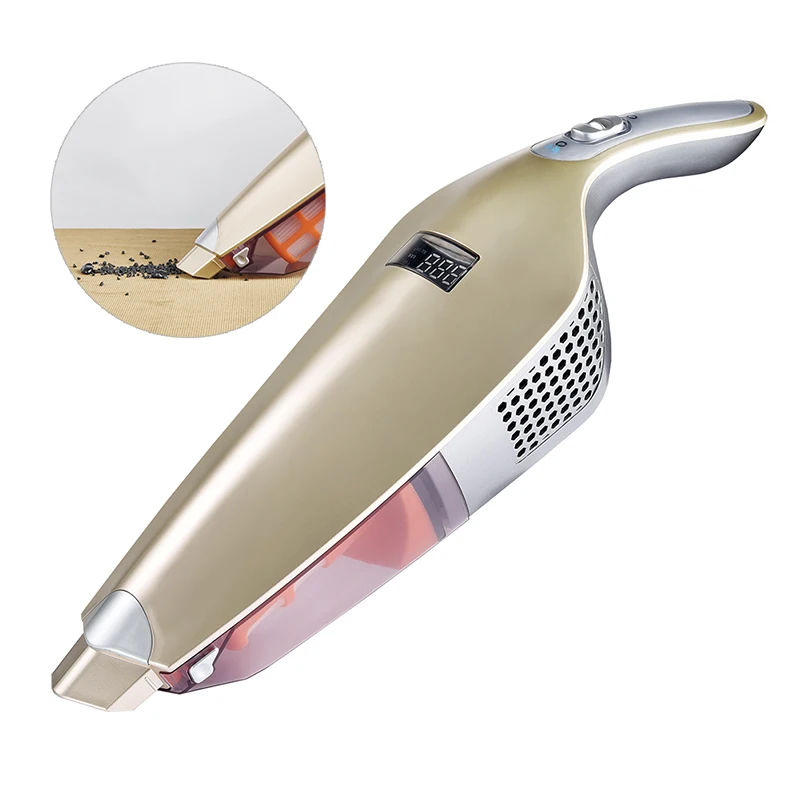 Auto 3 In 1 Car Vacuum Cleaner Fast Tire Inflator Vacuum Dry Wet Handheld Dust Buster LED Digital Display Tire Pressure Gauge
