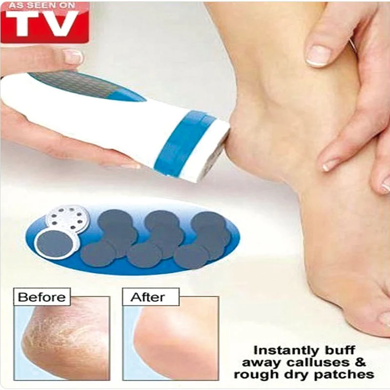 PediSpin Electric Foot Care Tools Pedicure Machine for heels Callus removal feet dead Skin