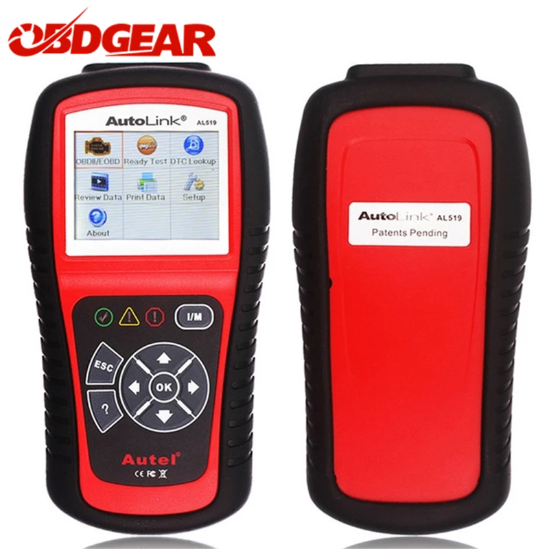 

Original Autel Autolink AL519 OBD2 Auto Diagnostic Scanner For All OBD2 CAN EOBD JOBD Autel AL519 Scanner Automotriz Automotivo