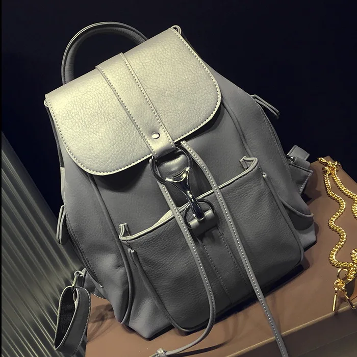 CHISPAULO fashion designer brand gray school backpack bolsas mochila feminina women backpacks School Designer Brand Luxury