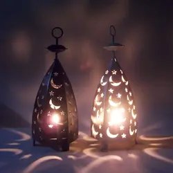 Подсвечник в марокканском стиле металлический подсвечник подставка для свечей креативный подвесной фонарь СВАДЕБНЫЙ винтажный