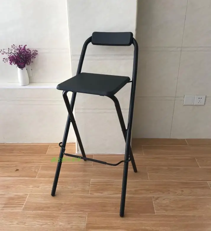 Folding Bar Chair. High Bar Stool Fishing Outdoor Folding Fishing Bar Chair Formal Dinning Chairs Fauteuil Long De Bars - Цвет: style1