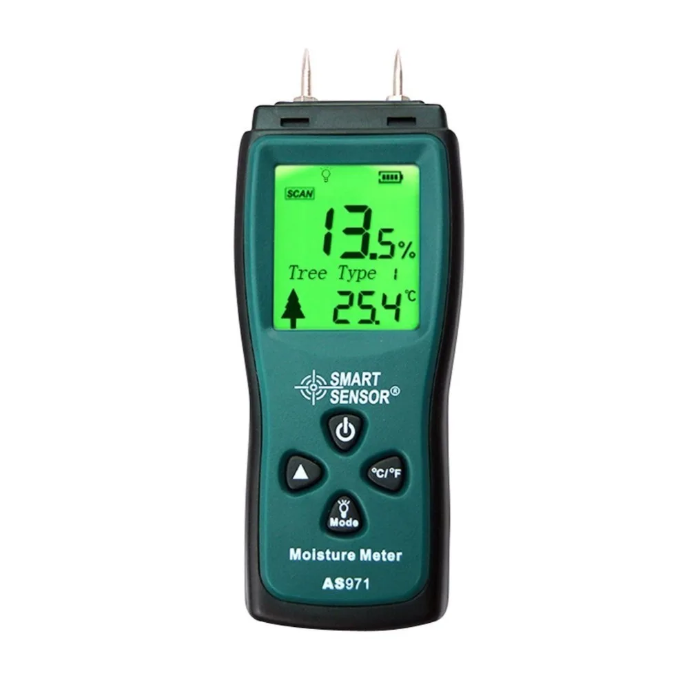 Wood Moisture Meter Humidity Tester Timber Damp Detector Paper digital