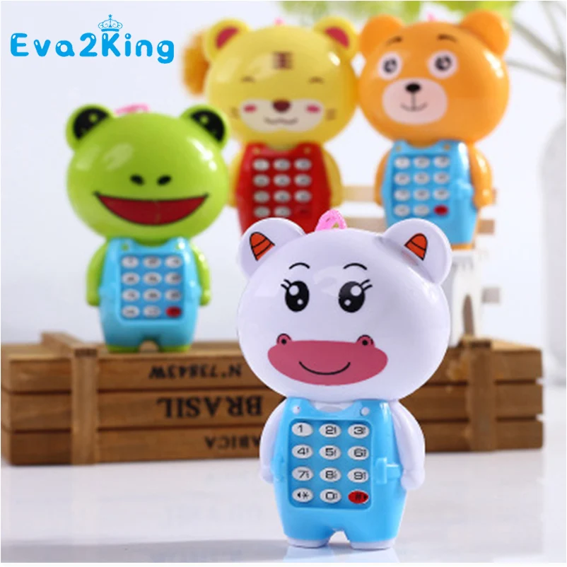 Eva2king Лидер продаж Музыкальные Развивающие обучения Интеллектуальный игрушка телефон дети просвещения электронные игрушки для детей