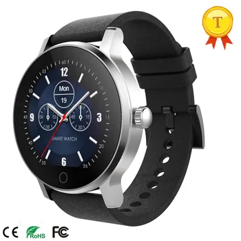 

Smartwatch Round Touch Screen Bluetooth Waterproof Wristwatch Phone Two Way Talk Heart Rate Monitor Android IOS Business People
