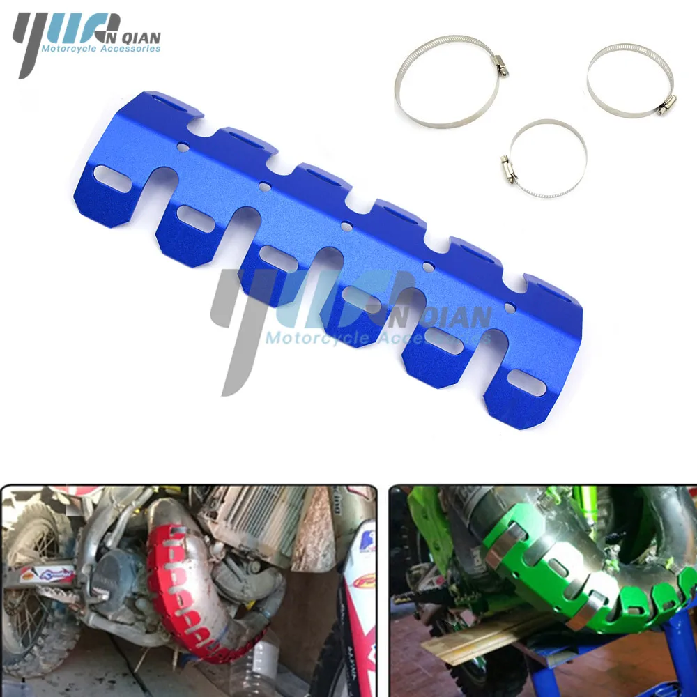YUANQIAN новый мотоцикл глушитель трубы теплозащитный Чехол для Yamaha YZ125 YZ250 YZ250F YZ426F