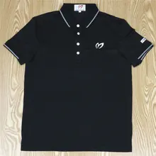 Новая мужская летняя Тренировка по гольфу футболки для мужчин с отложным воротником одежда футболки для улицы мастер зайчик издание 4 цвета