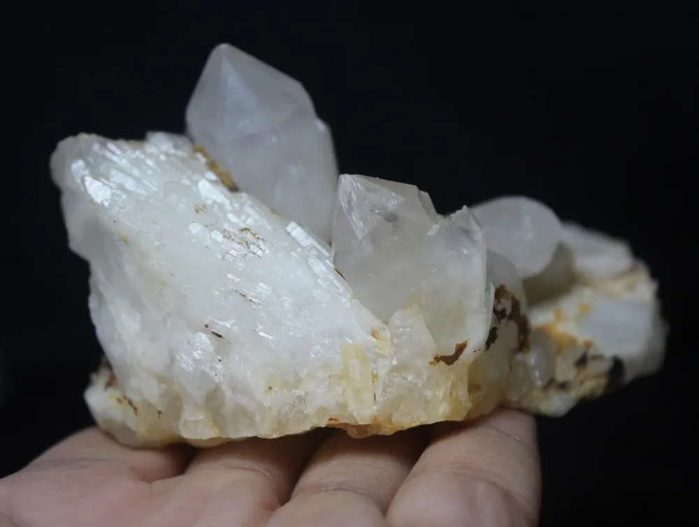 (235g) 100 Natural backbone QUARTZ Crystal Cluster Specimen in Stones from Home & Garden on