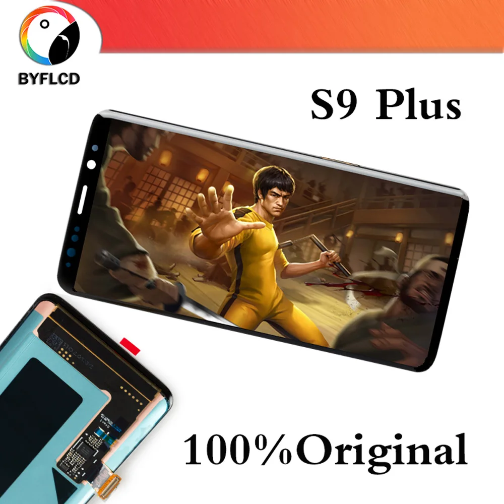

Original Lcd For Samsung S9 plus display G965 G965F With Frame Or No Frame For Samsung Galaxy S9+ Touch Display Assembly replace