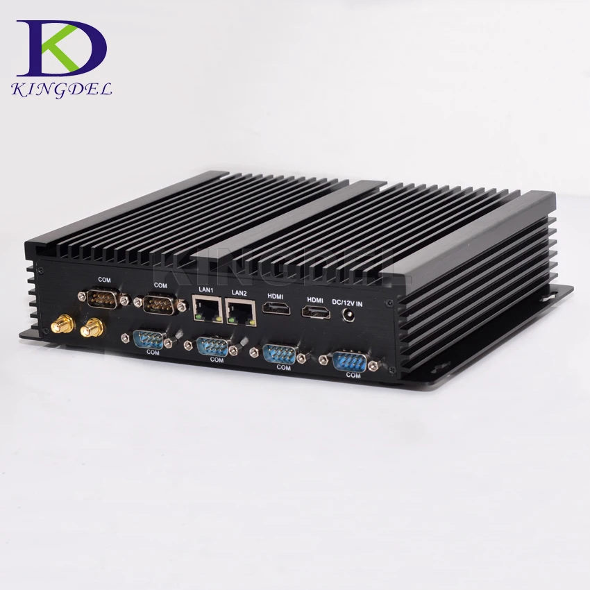 Kingdel безвентиляторный промышленный Мини ПК Win10 Core i7 i5 i3 2 * Intel Gigabit Lans 6 * RS232 8 * USB Micro компьютер Linux 3G 4G Wifi 2 * HDMI Kingdel безвентиляторный промышленный Мини ПК Win10 Core i7 i5 i3 2 * Intel Gigabit Lans 6 * RS232 8 * USB Micro компьютер Linux 3G 4G Wifi 2 * HDMI