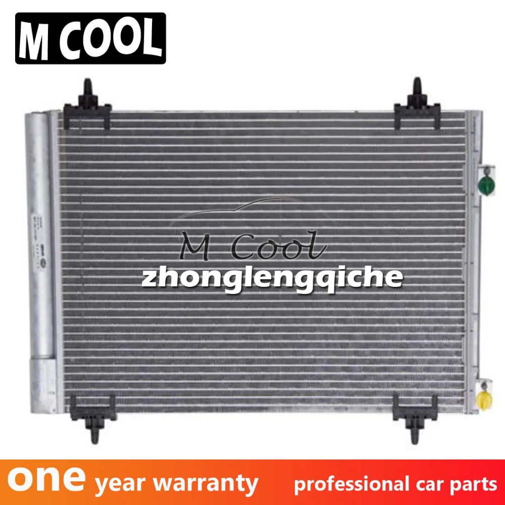 

New AC Auto Condenser For Citroen Berlingo B9 1.6 C4 2008-2016 For Peugeot 307 6455GH 6455CX 169928 9682531580 9650545480