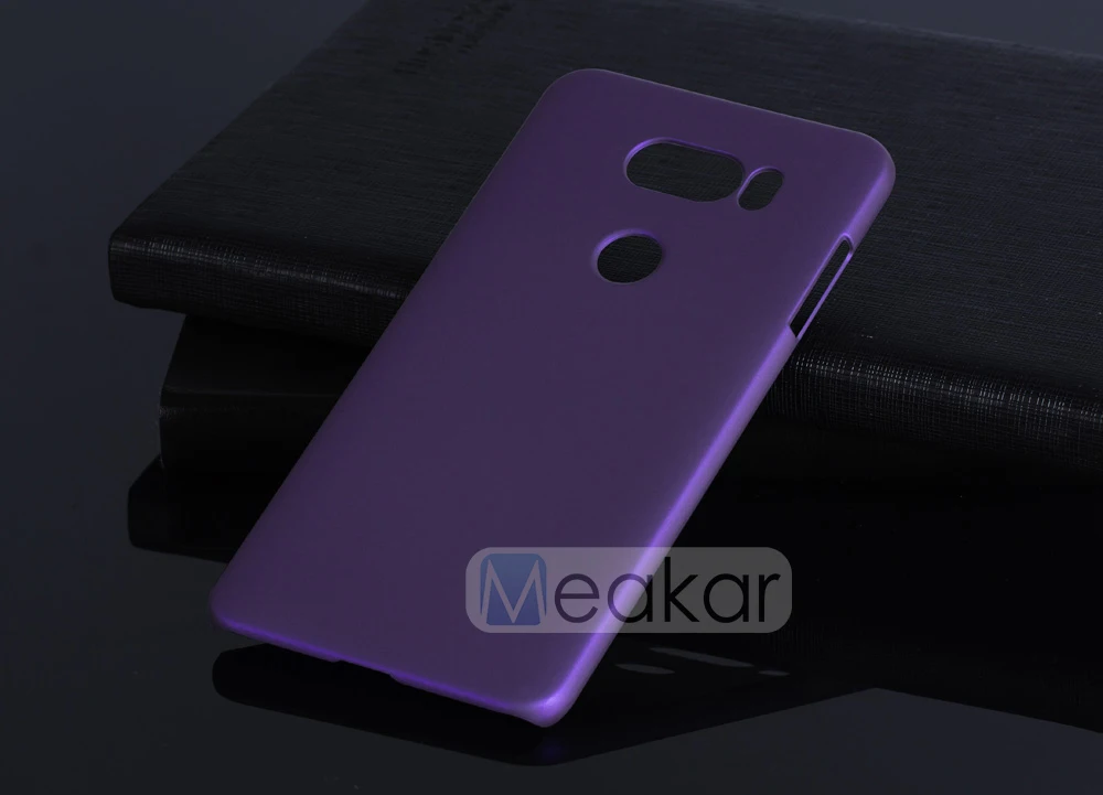 Матовая Пластик Coque 6.0For Lg V30 чехол для Lg V30 плюс H930 H933 телефона чехол-лента на заднюю панель
