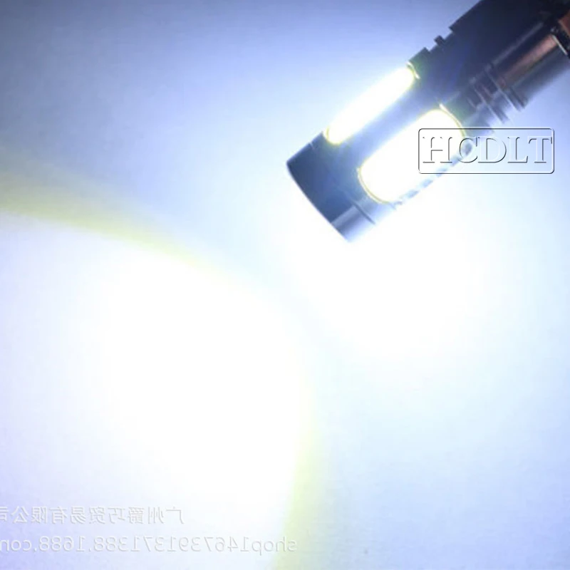 HCDLT 2PCS 7.5W High Power LED Fog Lamp Bulb H1 H3 H7 H11 9005 9006 880 881 H27 White Yellow 12V Auto Car Driving LED Lights  (3)