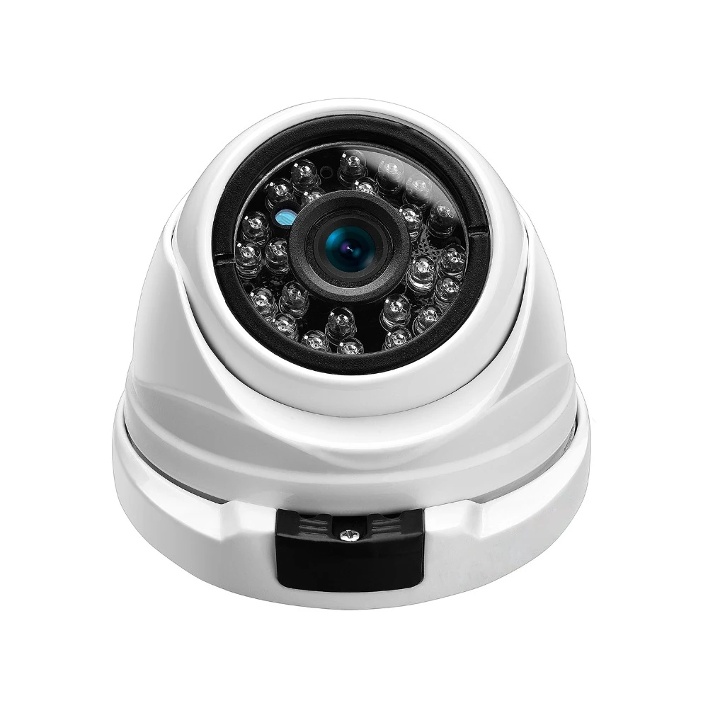 1080P Mini Indoor Dome IP Camera 3.6mm Lens 24Pcs IR Leds IR Distance 20M Infrared Security POE CCTV Camera XMEYE APP