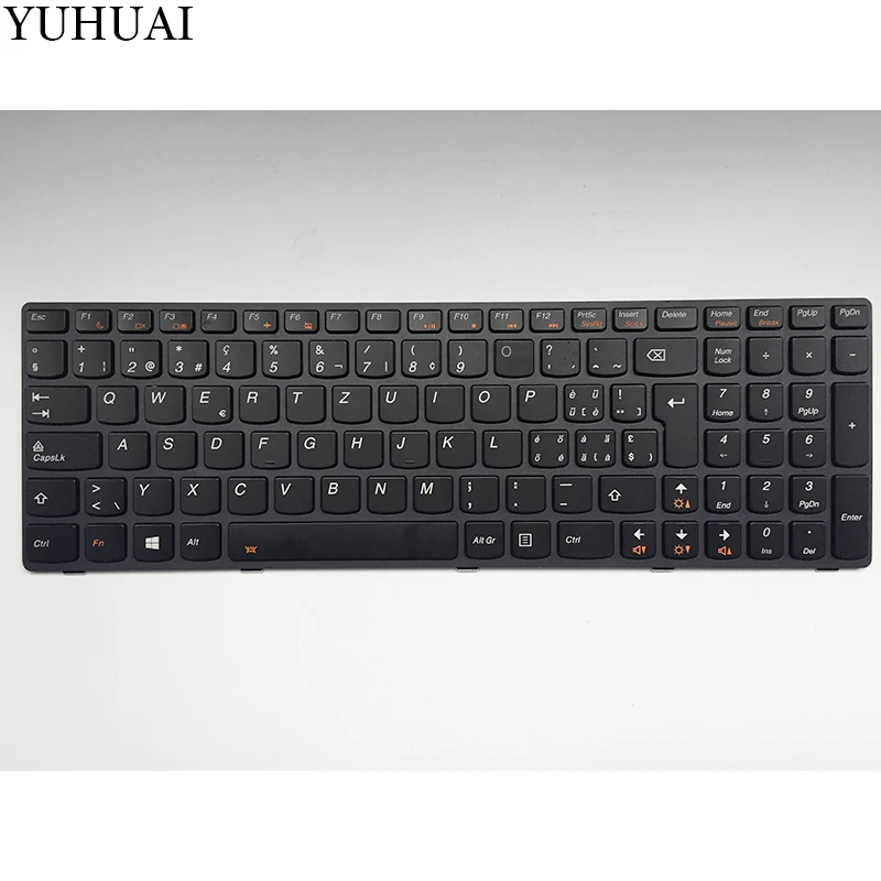 

NEW Swiss laptop keyboard for Lenovo IdeaPad Y580 Y580N Y580NT SW keyboard
