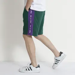 Для мужчин одежда 2018 новый бренд Высокое качество удобные хлопковые Для мужчин Шорты Фитнес тренировки Jogger штаны хип-хоп Короткие homme 5XL