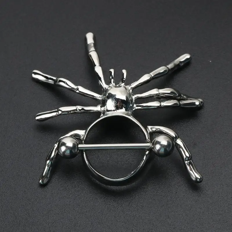 

1PC Fashion Popular Piercing Jewelry Spider's Milk Ring Animal Fake Milk Nail