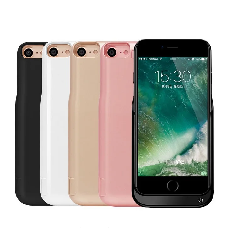 Factory price 10000mAh External Backup Battery Charger Case For iphone 6 6s 7 Portable Power Bank