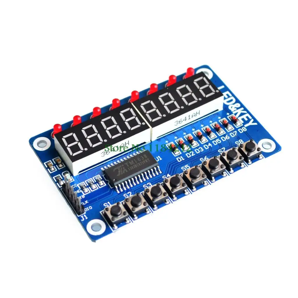 

Key Display For AVR New 8-Bit Digital LED Tube 8-Bit TM1638 Module