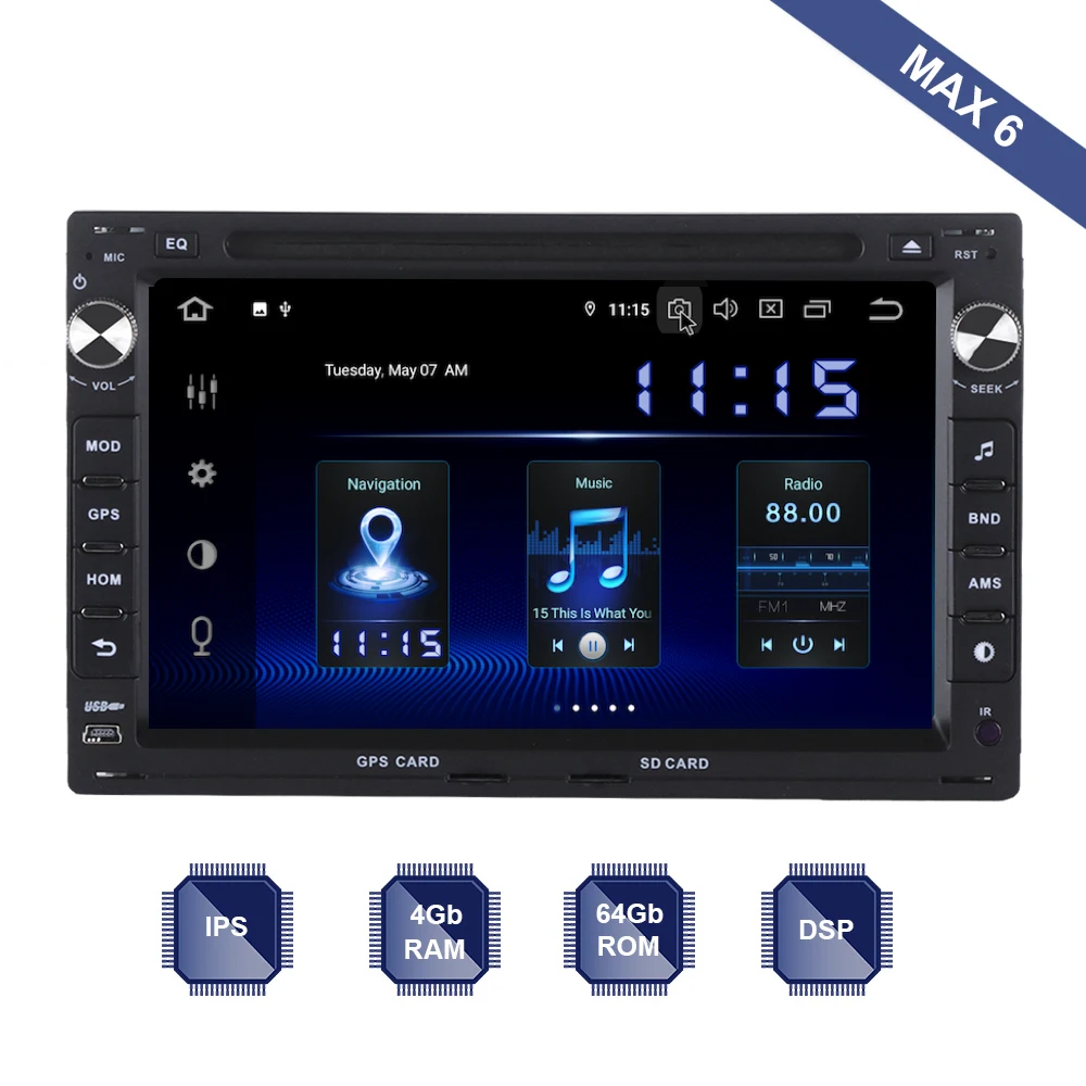 Flash Deal Android 9.0 2 Din GPS for VW Passat(MK5) Jetta Bora/Polo(MK3,4) Golf Car Radio Multimedia PX6 DSP IPS HDMI 64Gb RDS WIFI Map BT 0 Flash Deal Android 9.0 2 Din GPS for VW Passat(MK5) Jetta Bora/Polo(MK3,4) Golf Car Radio Multimedia PX6 DSP IPS HDMI 64Gb RDS WIFI Map BT 0
