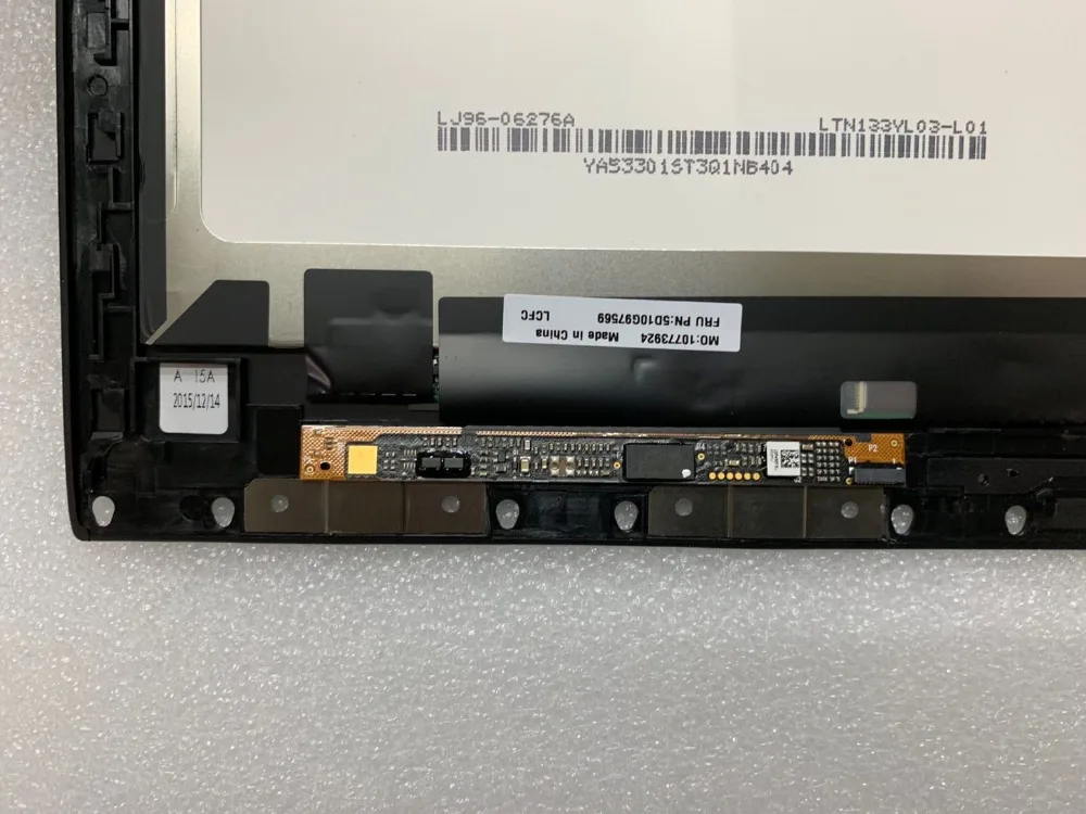 Latumab для lenovo Ideapad Yoga 3 Pro 1370 LTN133YL03-L01 13,3 "ЖК сенсорный экран дигитайзер панель в сборе