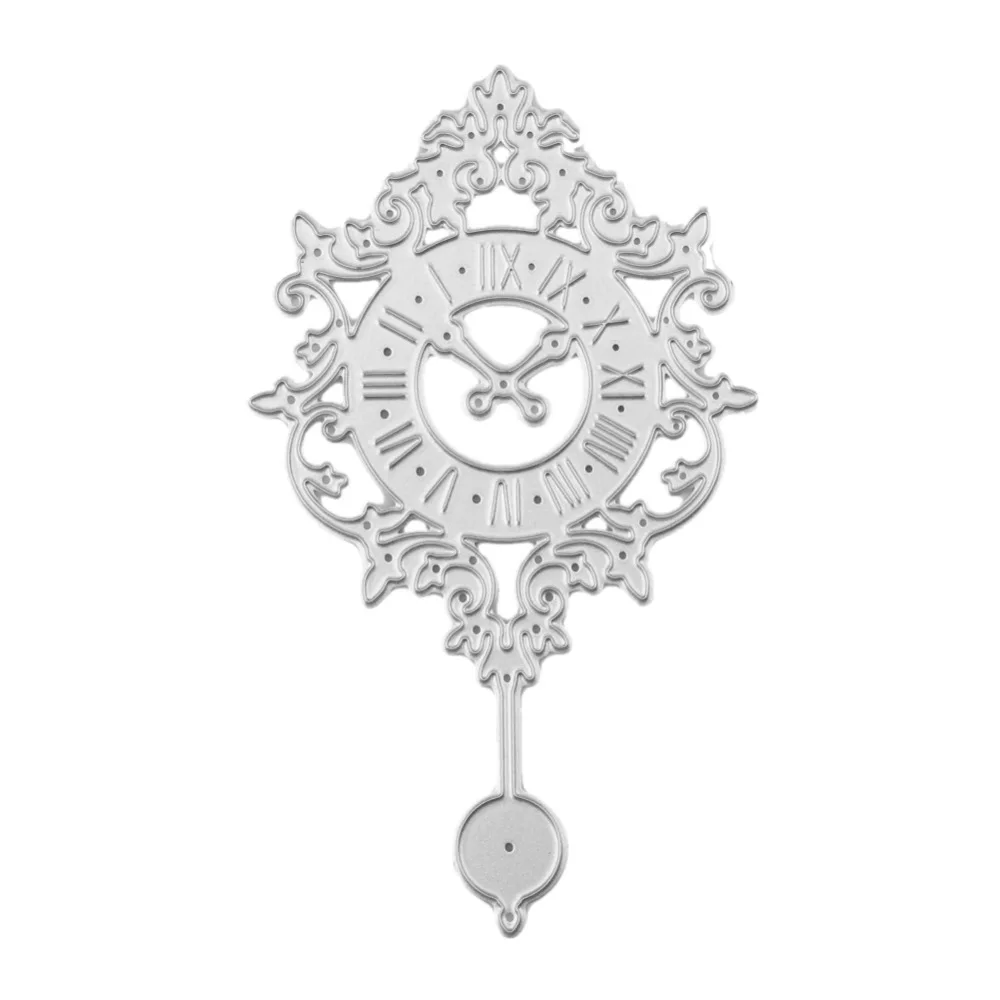 Classical Wall Clock Metal Cutting Dies Stencils For DIY Scrapbooking