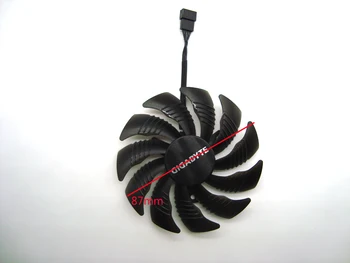 

Free Shipping New 87MM T129215SU Cooling Fan For Gigabyte GeForce REDEON AORUS RX580/570 GIGABYTE GV-RX5 Video Card Cooler Fans