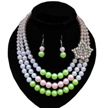 

10pcs African Charm Multi layers Charm Beads Necklaces For Women Aka IVY Statement Necklace