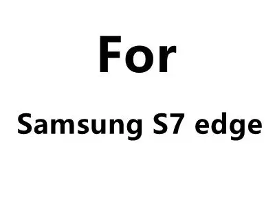 Чехол-Сумочка с персональным фото Искусственная кожа чехол откидная крышка для samsung S5 S6 S7 край S8 Plus NOTE 3 4 5 - Цвет: for Samsung S7 edge