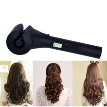 США Plug-Lcd Автоматическая завивка волос цифровые инструменты для укладки волос Электрический стайлер Волна Щипцы для завивки волос США Plug