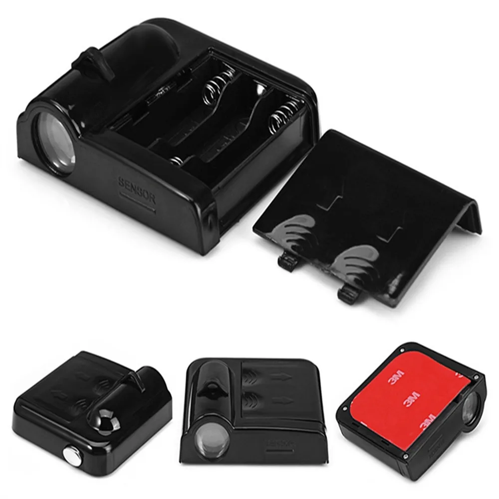 

2X Logo projector LED Lamp Car Door Welcome Lights For Ford Fiesta Mondeo Toyota RAV4 Lexus Mazda 3 Renault accessories