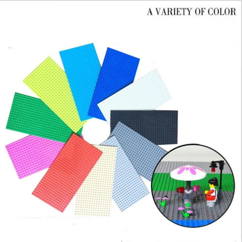 1Pcs 11 Colors 16 32 Dots Base Plate For Bricks Baseplate Board DIY Building font b