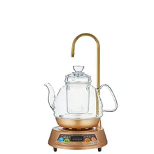 Классический мгновенный Интеллектуальный автоматический верх воды, электрический чайник стеклянный чайник безопасность автоматическое отключение Функция