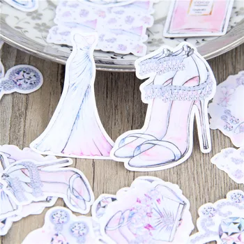 

31 pcs Beautiful hand girl surrounding stickers for kids rooms Homedecor car phone Notebook Label Decoration toy Paper sticker