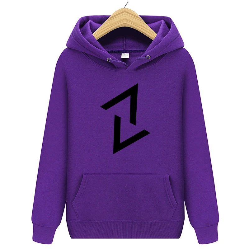 

Men's Sports Casual Hoodie Simple Personality Print Side Seam Pocket Loose Autumn Winter Jogging Pullover