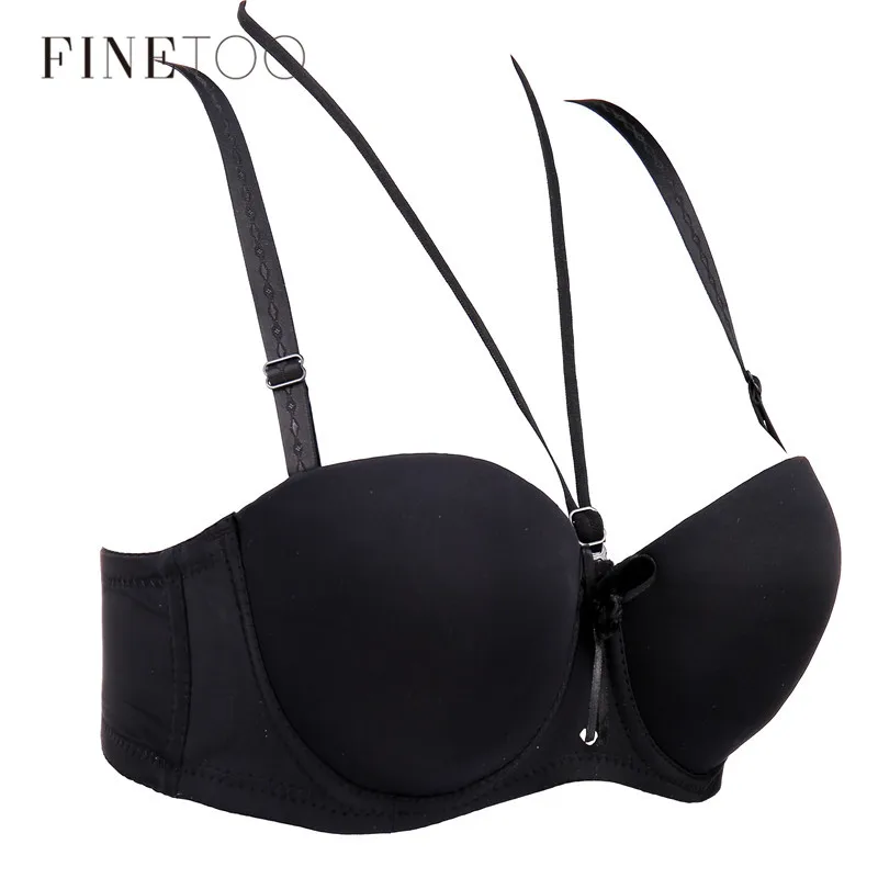  Sexy Bra Hanging Neck 1/2 Cup Bras For Women Lingerie Seamless Bra Smooth Racerback Bralette Bow In