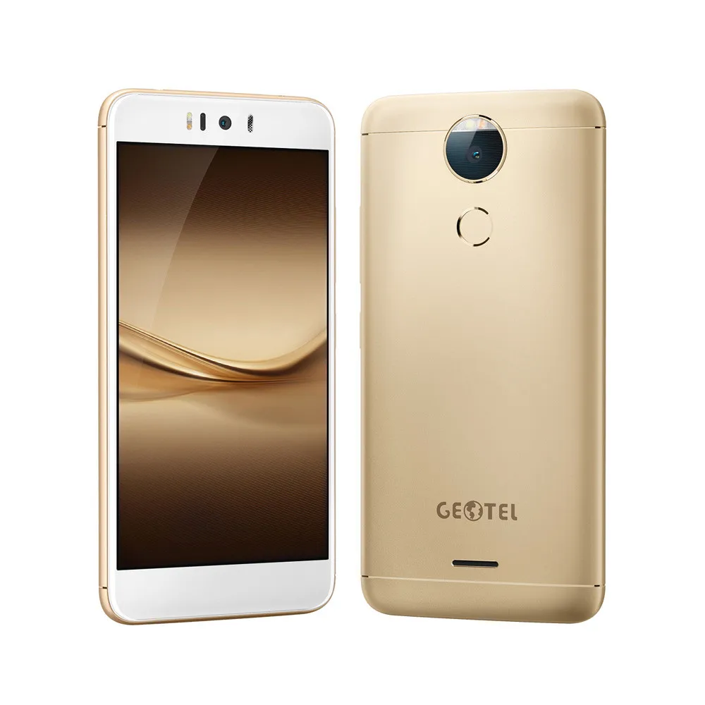 Смартфон GEOTEL Amigo, 4G, отпечаток пальца, ID, Android 7,0, MTK6753, четыре ядра, 5,2 дюйма, HD мобильный телефон, 3 ГБ+ 32 ГБ, 13 МП, 3000 мАч, OTG Мобильный телефон